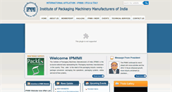 Desktop Screenshot of ipmmi.org